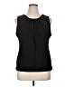 T Tahari Black Sleeveless Blouse Size XL - photo 1