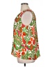 Rose + Olive Green Sleeveless Blouse Size 1X - photo 5