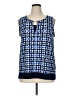 Jones New York Blue Sleeveless Blouse Size XL - photo 1