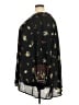 Woman Within 100% Polyester Floral Black 3/4 Sleeve Blouse Size 30 - 32 - photo 5