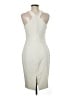 Likely Solid Ivory Cocktail Dress Size 8 - photo 2