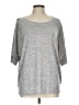 Christopher & Banks Silver Pullover Sweater Size L - photo 1