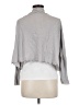 Ethos 100% Baumwolle Solid Gray Kimono Size M - photo 2