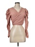 LUCCA Pink 3/4 Sleeve Blouse Size M - photo 1