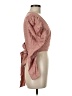 LUCCA Pink 3/4 Sleeve Blouse Size M - photo 4
