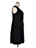 Evan Picone 100% Polyester Solid Black Casual Dress Size 16 - photo 4