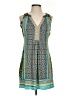 Hale Bob Paisley Teal Casual Dress Size XS - photo 1