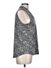 Jones New York Silver Sleeveless Blouse Size L - photo 4