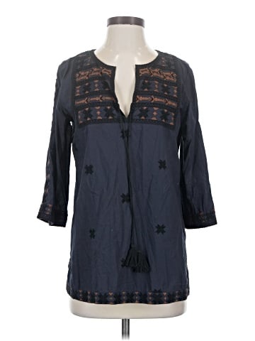 Figue 3/4 Sleeve Blouse (view 1)