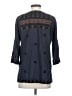 Figue 100% Cotton Blue 3/4 Sleeve Blouse Size S - photo 2