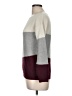 Evolution by Cyrus Color Block Burgundy Pullover Sweater Size M - photo 5