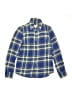 J.Crew Plaid Blue Long Sleeve Button-Down Shirt Size 3 - photo 1