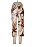 Morrell Maxie Print Ivory Casual Pants Size 10 - photo 1