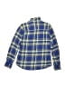 J.Crew Plaid Blue Long Sleeve Button-Down Shirt Size 3 - photo 2