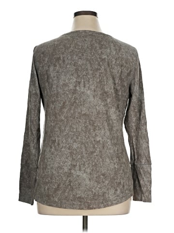 Ruff Hewn Long Sleeve Blouse (view 2)