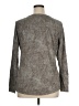 Ruff Hewn 100% Cotton Gray Long Sleeve Blouse Size XL - photo 2