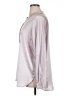 Vince. 100% Silk Silver Long Sleeve Silk Top Size XL - photo 5