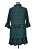 Unbranded 100% Polyester Polka Dots Teal Casual Dress Size XL - photo 2
