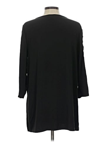 Carmen Carmen Marc Valvo 3/4 Sleeve T-Shirt (view 2)