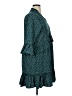 Unbranded 100% Polyester Polka Dots Teal Casual Dress Size XL - photo 4