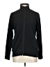 Adidas 100% Polyester Black Zip Up Hoodie Size L - photo 1