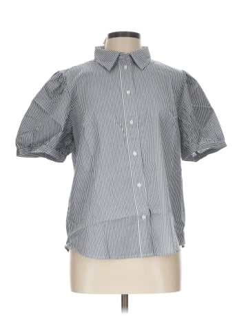 J.Crew Factory Store Short Sleeve Button-Down Shirt (view 1)