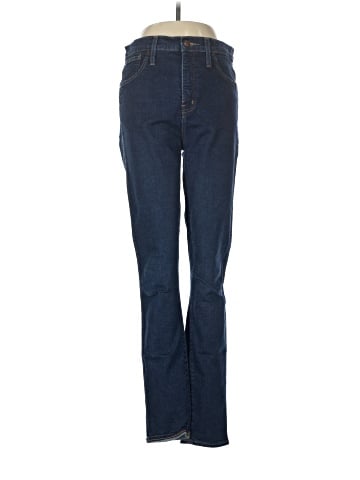 Madewell Tall 10" High-Rise Skinny Jeans in Lucille Wash (view 1)