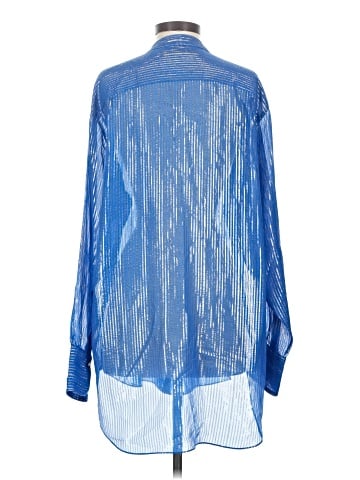 Robert Graham Long Sleeve Silk Top (view 2)