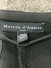Maison d' Amelie Solid Black Dress Pants Size M - photo 7