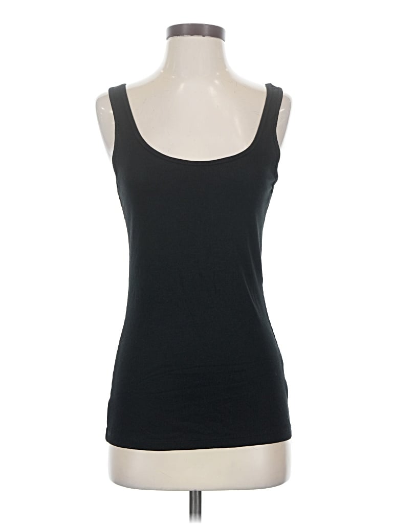 A New Day Tank Top Black Strapless Neckline Tops