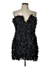 Maeve 100% Polyester Stars Black Cocktail Dress Size 10 - photo 1