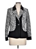 Notations Animal Print Black Blazer Size L (petite) - photo 1