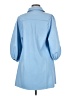 Dolce Cabo Blue 3/4 Sleeve Button-Down Shirt Size M - photo 2