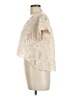 Willow & Clay Ivory Short Sleeve Blouse Size L - photo 5