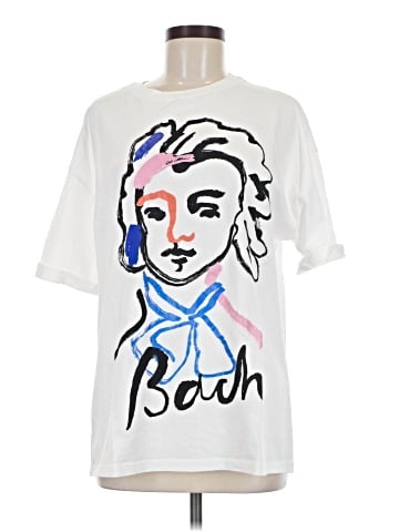 Zara W&B Collection Short Sleeve T-Shirt (view 1)