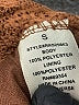 No Comment 100% Polyester Brown Cocktail Dress Size S - photo 4