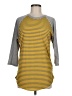 Lularoe Stripes Yellow 3/4 Sleeve T-Shirt Size M - photo 1