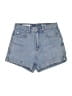 Originality 100% Cotton Blue Denim Shorts Size 25 waist - photo 1