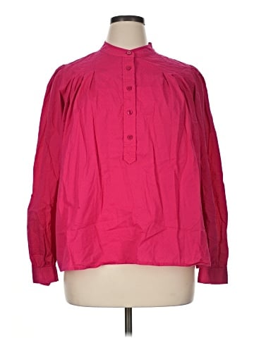 Draper James Long Sleeve Blouse (view 1)
