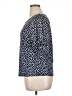Perseption Blue Black Short Sleeve Blouse Size XL (petite) - photo 5