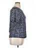 Perseption Blue Black Short Sleeve Blouse Size XL (petite) - photo 4