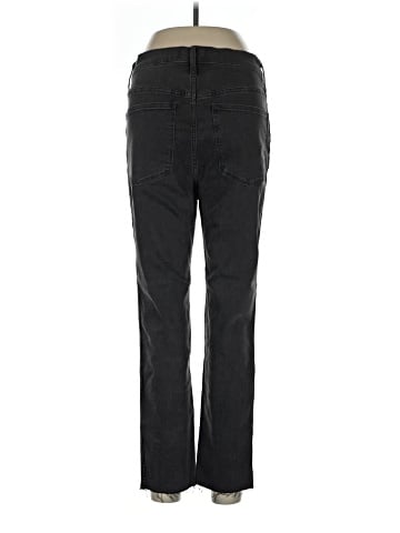 Madewell Stovepipe Jeans in Banberry Wash: Raw-Hem Edition (view 2)
