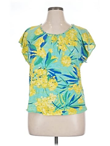 SONOMA life + style Short Sleeve Blouse (view 1)