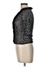 oasis 100% Polyamide Black 3/4 Sleeve Top Size 12 - photo 5