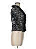 oasis 100% Polyamide Black 3/4 Sleeve Top Size 12 - photo 4