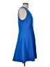Mossimo Solid Blue Cocktail Dress Size L - photo 4