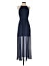 BCBGeneration 100% Polyester Blue Cocktail Dress Size 6 (estimated) - photo 1
