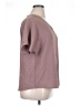 Entro Purple Short Sleeve Top Size XL - photo 4