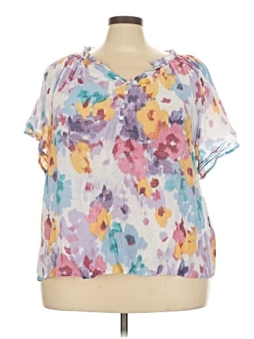 Zac & Rachel Short Sleeve Blouse (view 1)