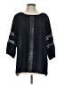 CATHERINE Catherine Malandrino 100% Polyester Black 3/4 Sleeve Blouse Size L - photo 1